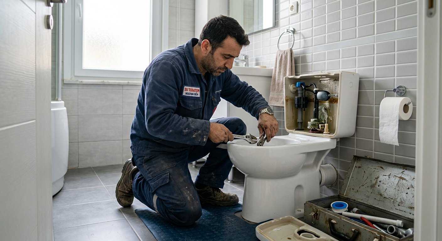 Tuvalet Gideri Açma bağlantı kontrolü